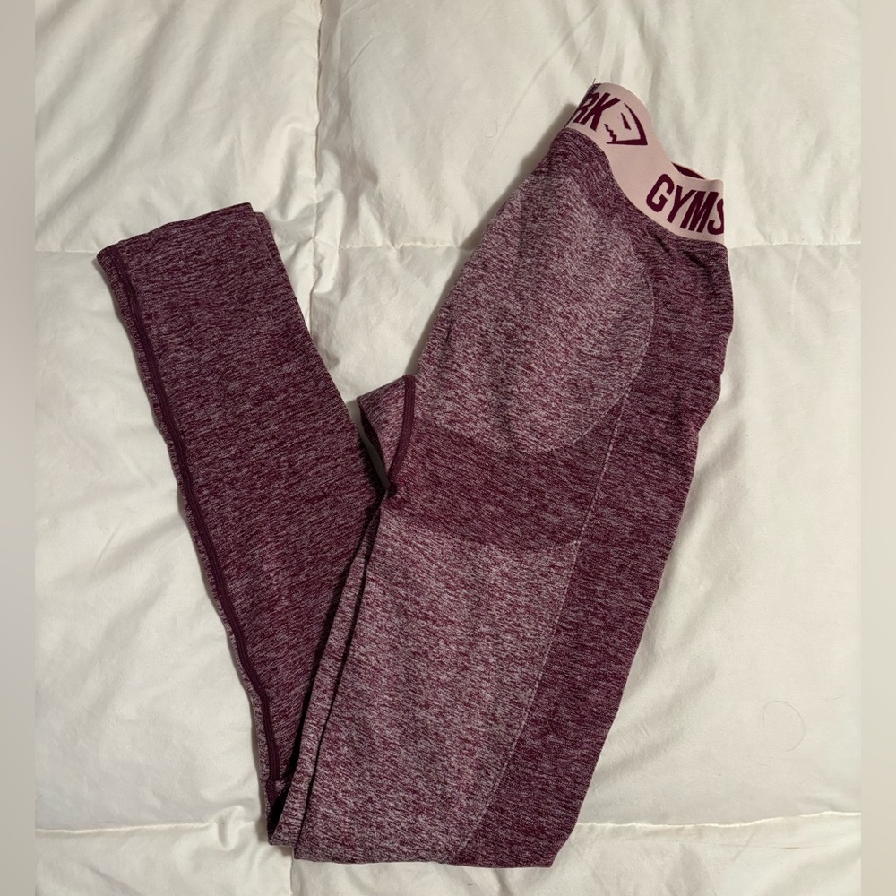 Gymshark Burgundy Leggings